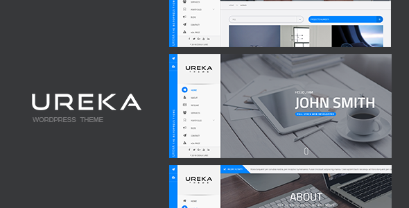 UREKA - Responsive Vcard WordPress theme Logo